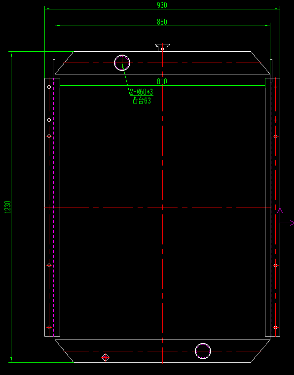 China PC300-7 water radiator